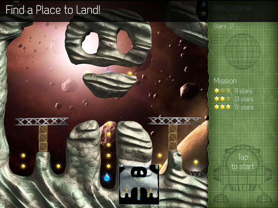 Lander Hero: Видео игра с одиноким космонавтом