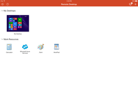 microsoft remote desktop app for ipad setup
