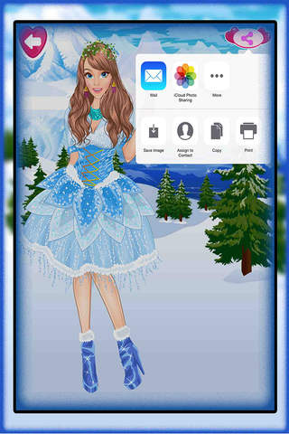 Winter Fairy Dress Up screenshot 4