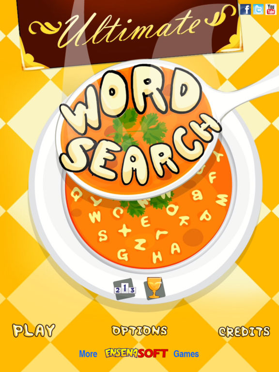 Ultimate Word Search Free (Wordsearch)screeshot 1