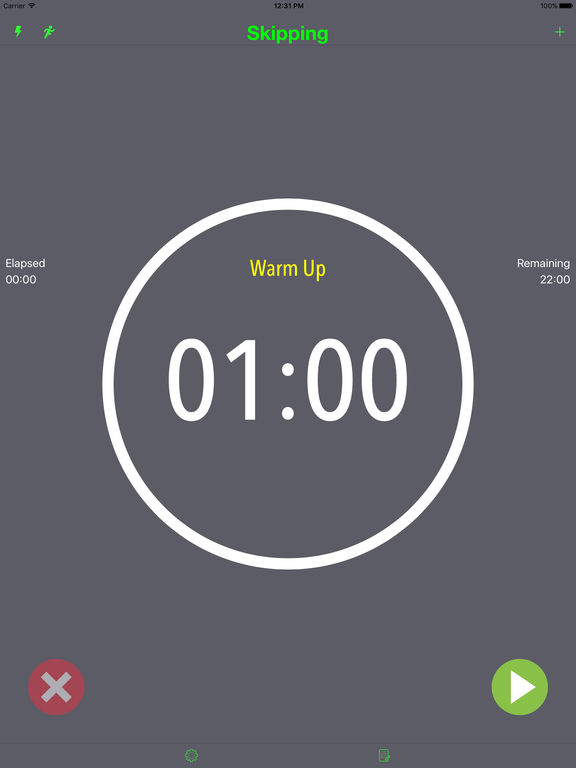 Chronic Timer & Run Tracker For Interval, HIIT, Tabata, Boxing