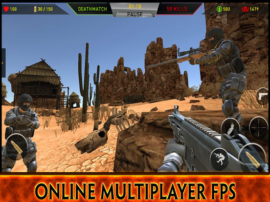 Vanguard Online - AAA Shooting Free Online Games : Lone Survivor Version на iPad