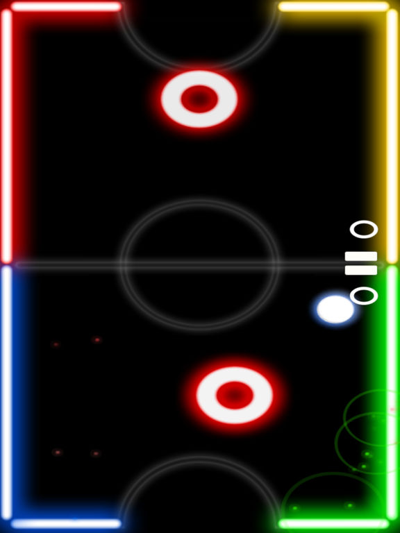 Laser Glow Air Hockey на iPad
