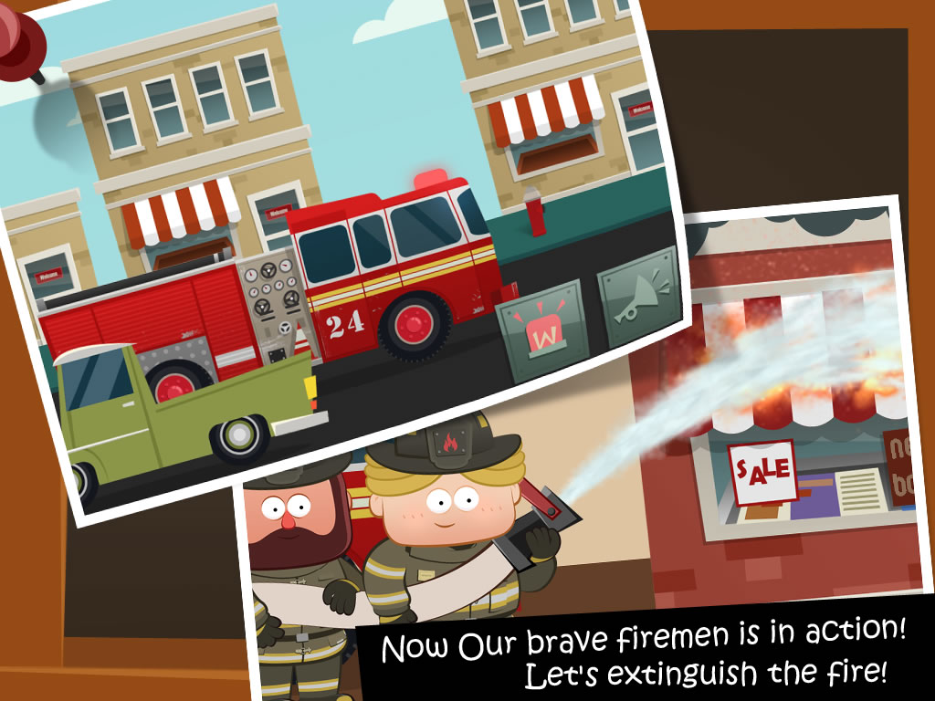 Brave Fireman - 勇敢的消防员 - 勇敢的消防員