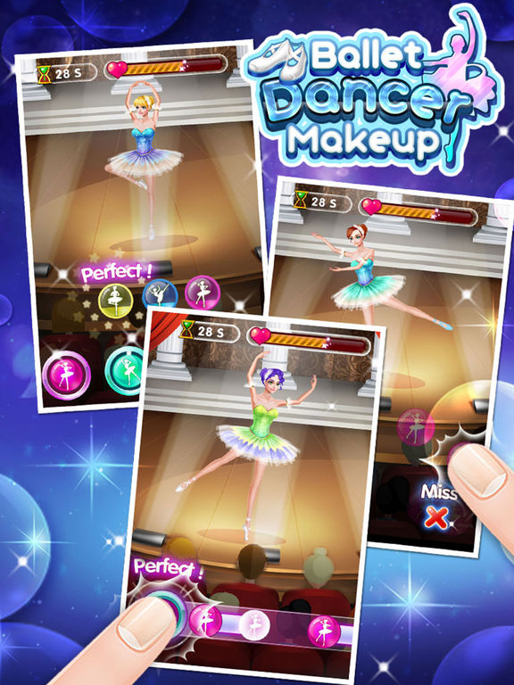 Ballet Dancer Makeup - Free Girls Gamesscreeshot 4