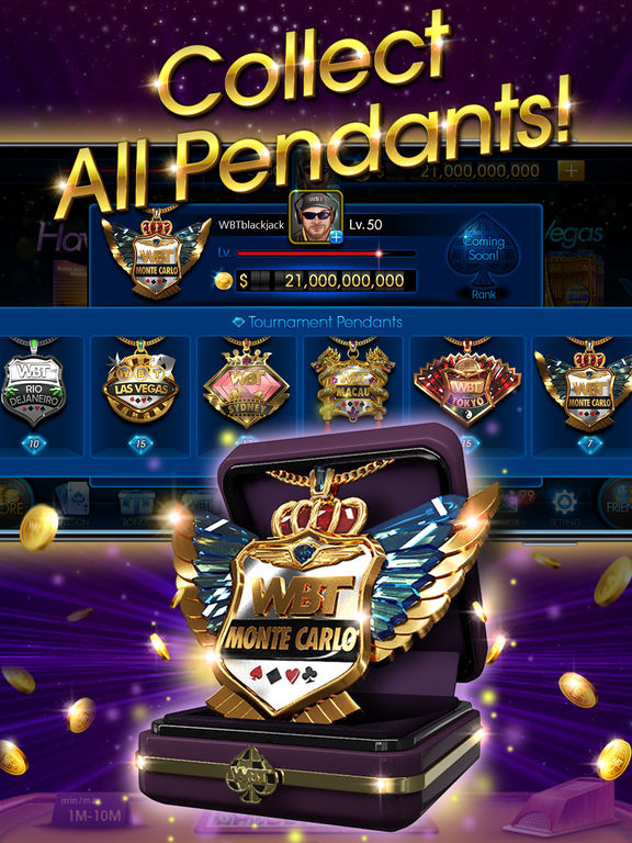 Blackjack tournament app
