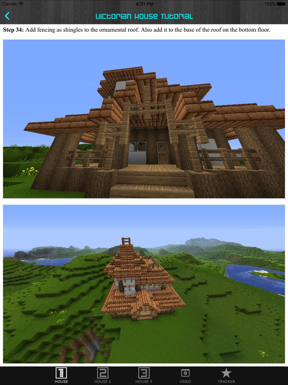 Screenshots of Free House For Minecraft PE (Pocket Edition). for iPad