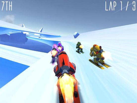 Rocket Ski Racing на iPad
