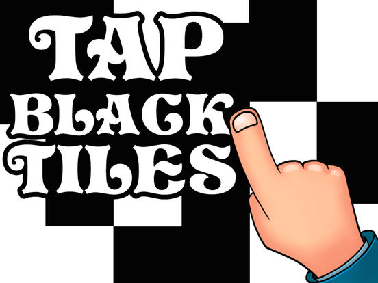 Tap Black Tiles на iPad
