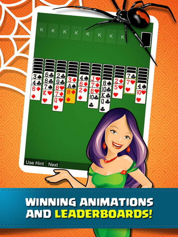 Solitaire Spider Classic Fun Cards Game Collection for Freescreeshot 3