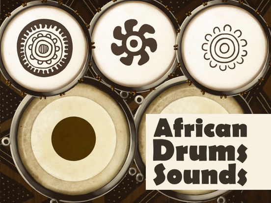 Африканские барабаны на iPad