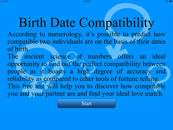 love compatibility by date of birth and time