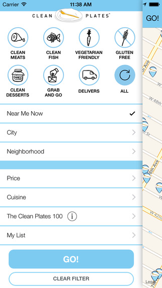 免費下載生活APP|Clean Plates - Healthy Restaurant Guides for NYC & LA app開箱文|APP開箱王