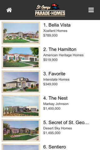 St George Area Parade of Homes screenshot 2
