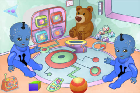 iMommy Aliens: Care for and dress up Virtual Baby Kids Game screenshot 2