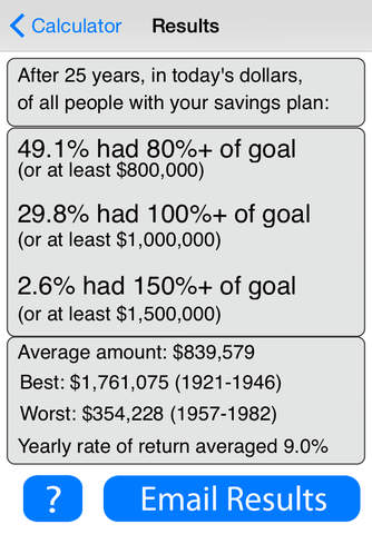 Retirement Savings Calculator screenshot 2
