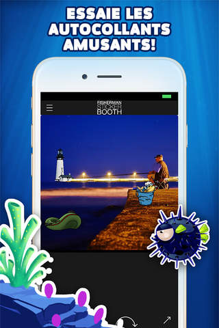 Fisherman Sticker Booth PRO screenshot 2