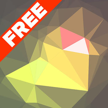 Random Polygon Wallpaper Plus Free — support 6 and 6plus resolutions LOGO-APP點子