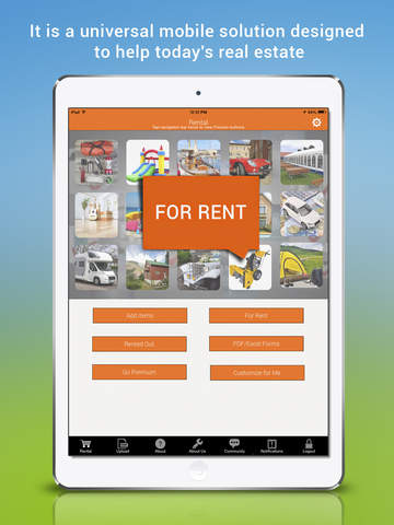 Rental Business Management App
