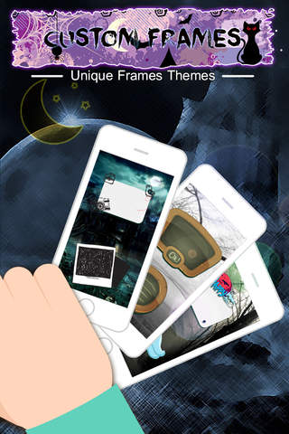 iClock – Gothic : Alarm Clock Wallpapers , Frames and Quotes Maker For Pro screenshot 2
