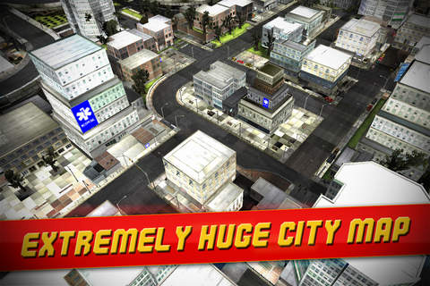 Emergency Simulator 3D - Real Driving and Parking Test Sim - Drive and Park Ambulance, Fire Truck and Police Car screenshot 4
