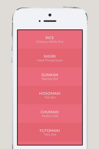 The Sushi Dictionary screenshot 2