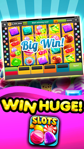 【免費遊戲App】Candy Slots Casino 2 - Double U Magic Wonderland Of Best Casino Social Slots Free-APP點子