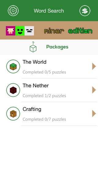 【免費遊戲App】Word Search: Miner Edition-APP點子