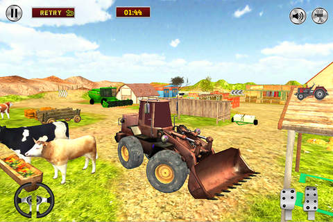 30 LEVEL BULLDOZER FARM PARKING SIMULATOR PRO 3D screenshot 2