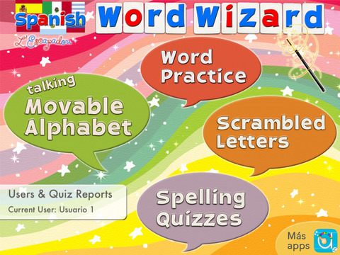 spanish wizard word movable tests spelling spell alphabet talking check app want edshelf