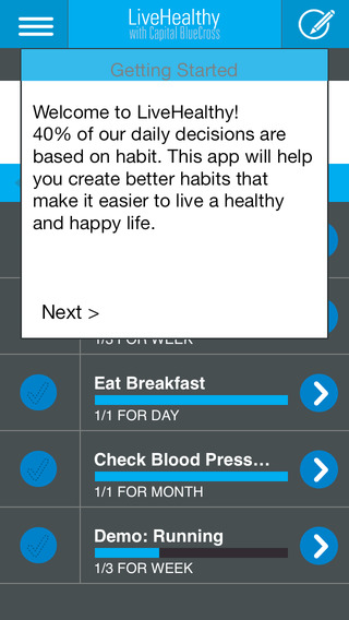 【免費健康App】Live Healthy with Capital BlueCross-APP點子