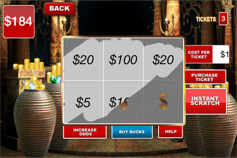 Lotto Scratchers Sim - Luck of the Draw Lottery Tickets screenshot 3