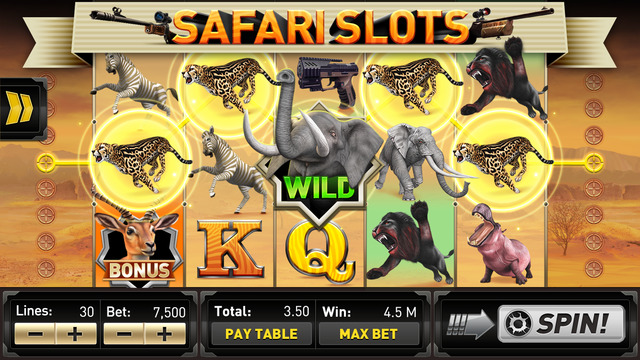 【免費遊戲App】Deer Hunter Slots-APP點子