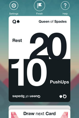 Fitness Spades +: Bodyweight Challenge Game to help you burn fat with body shred workouts screenshot 4