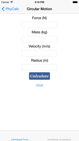 PhyCalc