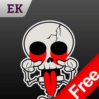 Emoji Kingdom 13  Free Skull Halloween Emoticon Animated for iOS 8 LOGO-APP點子