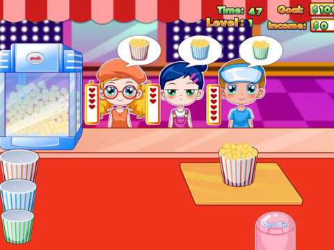 免費下載遊戲APP|Popcorn maker - Serve your customer with popcorn and this fun cooking game. app開箱文|APP開箱王