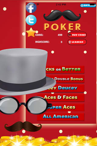 A Poker Face - Classic Video Action Casino Game Grand Showdown! screenshot 2