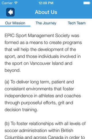 EPIC Sport Management Society screenshot 3