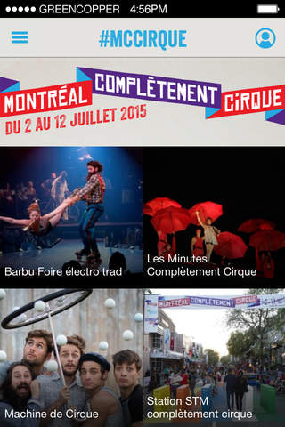 Montréal Complètement Cirque 2015 screenshot 3