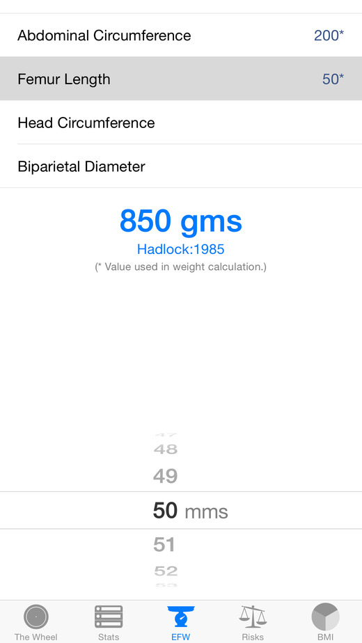 the ob wheel pro 7 - gestational age calculator