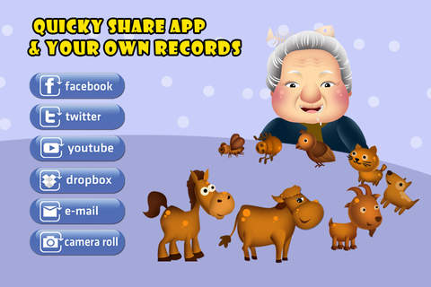 There Was An Old Lady Who Swallowed A Fly - nursery rhyme screenshot 4