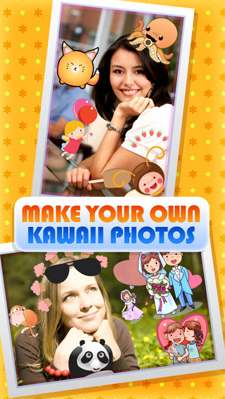 【免費攝影App】A Cute Kawaii Style Kids Photobooth Camera Chibi Sticker Maker + Fun for Girls Boys and Family-APP點子