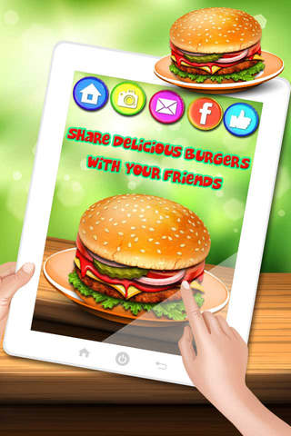 Sky Burger Chef Mania - Free cooking game for baby girls and boys screenshot 4