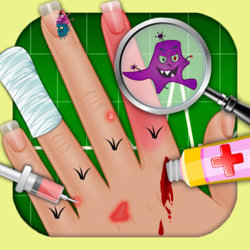 Kid's hand Doctor - free makeover and spa games. 遊戲 App LOGO-APP開箱王