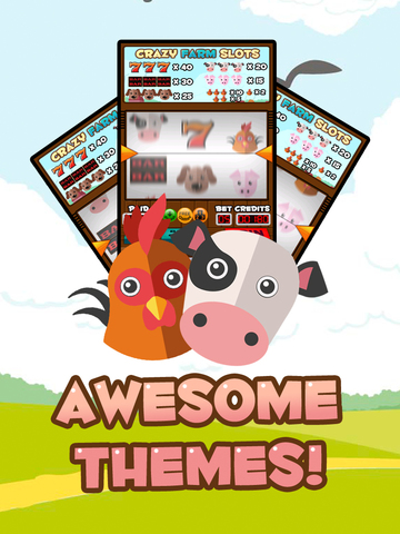 【免費遊戲App】Crazy Farm Slots - Pure Country Fun Machine-APP點子