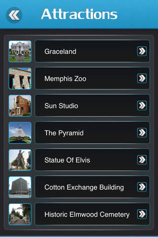 Memphis City Offline Travel Guide screenshot 3