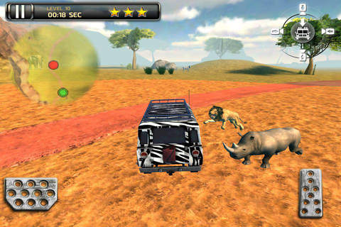 3D Safari Parking PRO - Full Wildlife Explorer Lion and Elephant Simulator Version screenshot 2