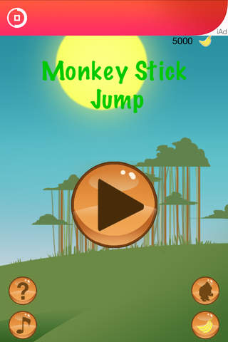 Monkey Stick Jump screenshot 2
