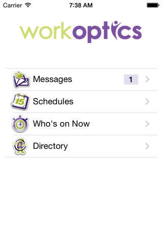 Workoptics Mobile screenshot 3